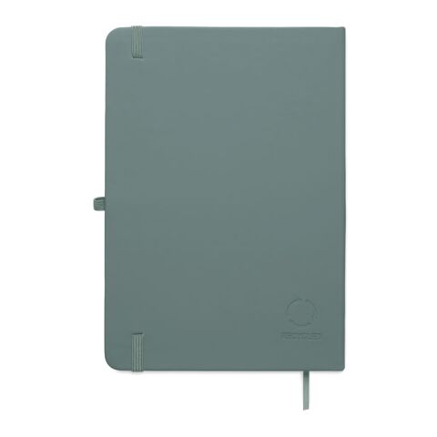 A5 recycled PU notebook set petrol