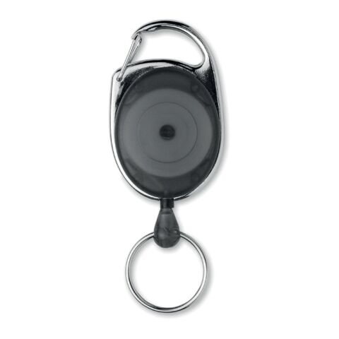 Retractable badge holder black