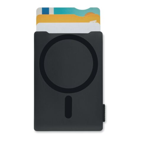 Magnetic cardholder &amp; stand black