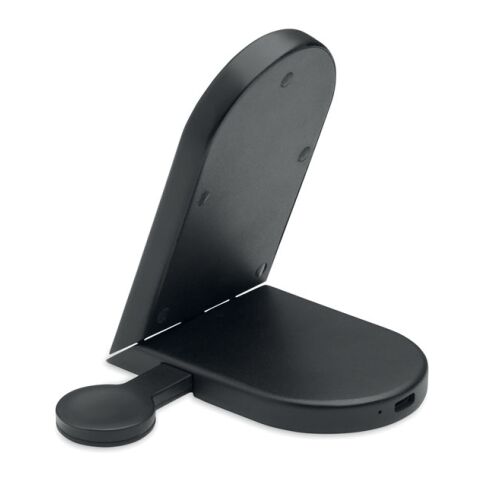 Foldable 3-in-1 charger 15W black