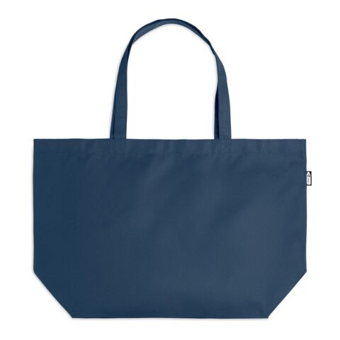 600D RPET large shopping bag blue | No Branding | not available | not available | not available