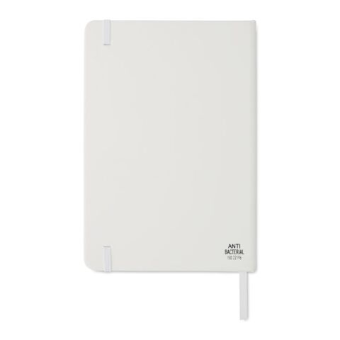 A5 antibacterial notebook white | No Branding | not available | not available | not available