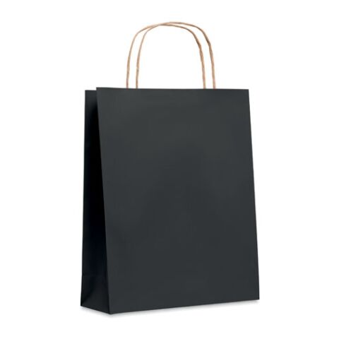 Small Gift paper bag 90 gr/m² black | No Branding | not available | not available | not available