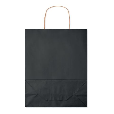 Medium Gift paper bag  90 gr/m² black | No Branding | not available | not available | not available