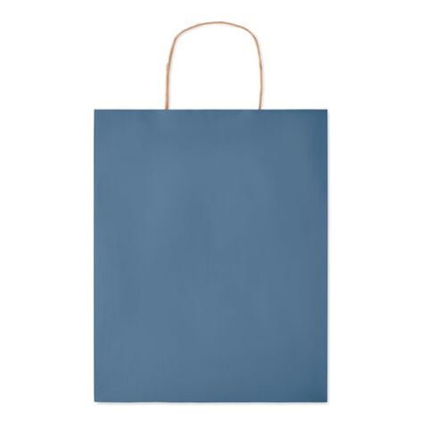 Medium Gift paper bag  90 gr/m² blue | No Branding | not available | not available | not available