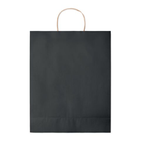Large Gift paper bag 90 gr/m² black | No Branding | not available | not available | not available