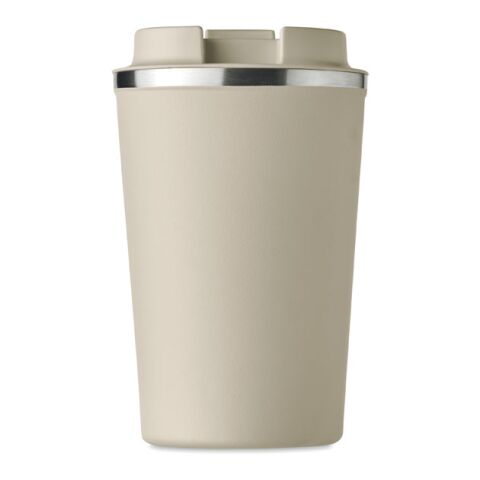 Double wall tumbler 350 ml beige | No Branding | not available | not available | not available