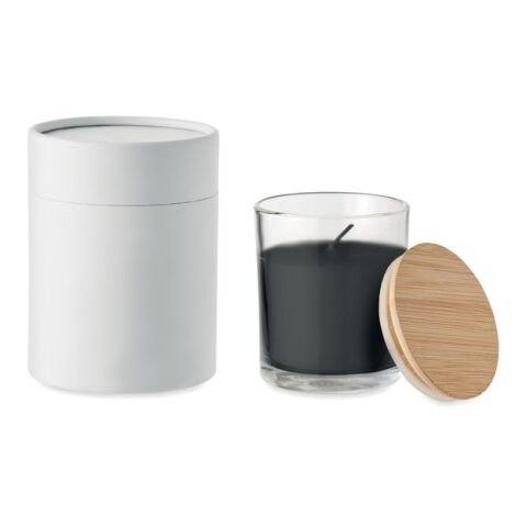 Vanilla fragranced 7 cm diameter candle black | No Branding | not available | not available