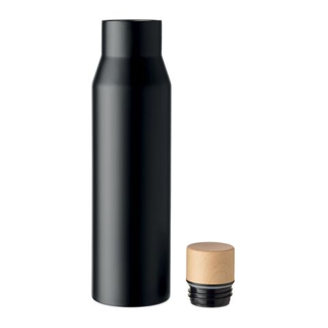 Leak proof double wall flask 500 ml black | No Branding | not available | not available | not available