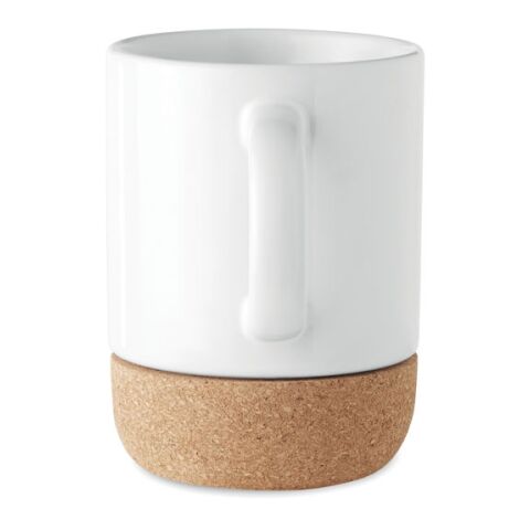 Mug with cork base white | No Branding | not available | not available