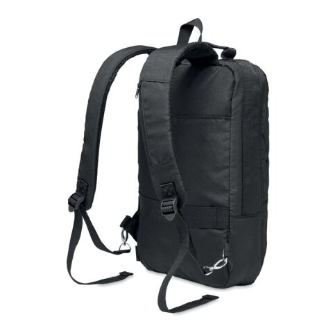 Computer backpack with USB charging cable black | No Branding | not available | not available | not available