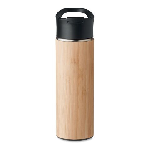 Double wall bamboo flask 450ml wood | No Branding | not available | not available | not available