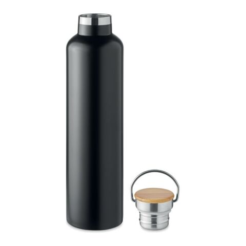 Double wall flask 1L black | No Branding | not available | not available | not available