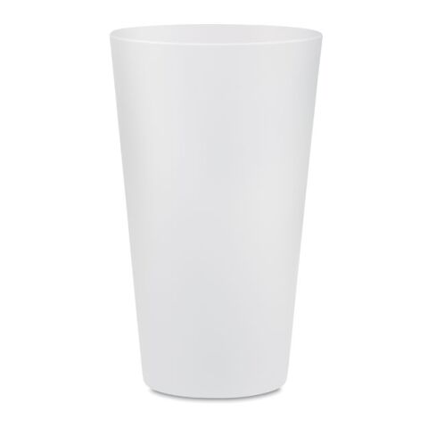 Reusable event cup 300ml transparent/white | No Branding | not available | not available