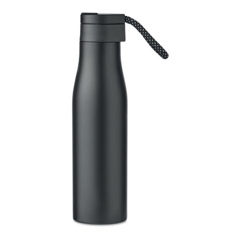 Double wall flask 600ml with magnetic lid black | No Branding | not available | not available | not available