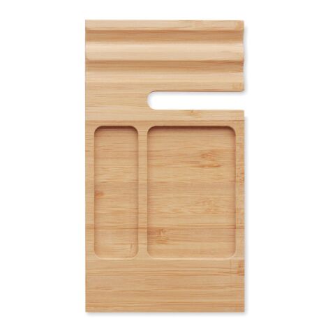 Bamboo desk phone stand wood | No Branding | not available | not available | not available