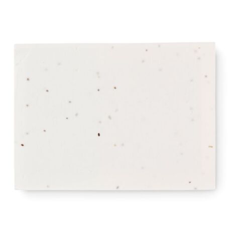 Seed paper sticky note pad white | No Branding | not available | not available