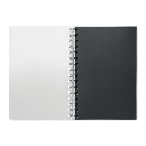 A5 RPET notebook recycled lined black | No Branding | not available | not available | not available