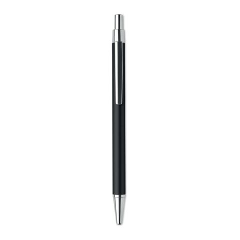 Recycled aluminium push button ball pen black | No Branding | not available | not available
