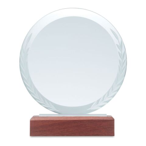 Round award plaque brown | No Branding | not available | not available | not available