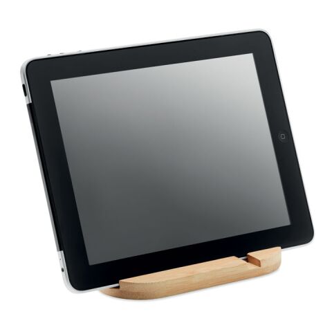 Bamboo tablet/smartphone stand wood | No Branding | not available | not available | not available