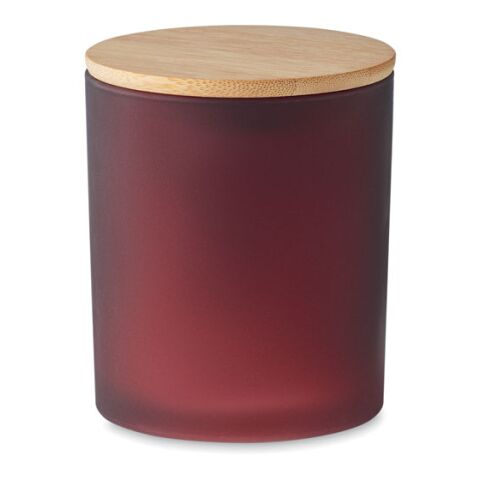 Plant based wax candle 200 gr Red | No Branding | not available | not available