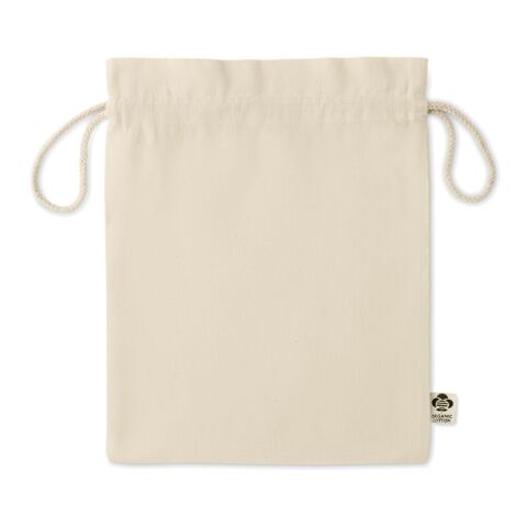Medium organic cotton gift bag beige | No Branding | not available | not available | not available