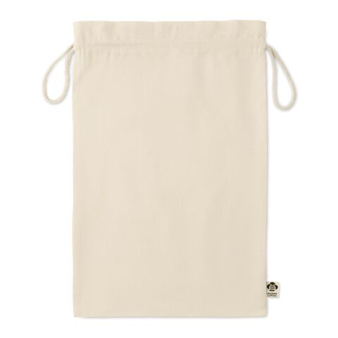 Large organic cotton gift bag beige | No Branding | not available | not available | not available