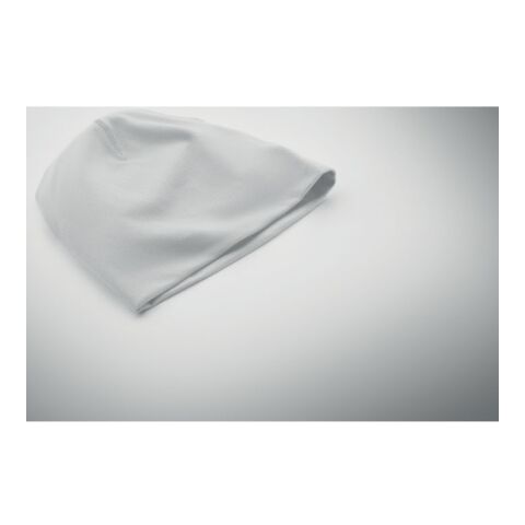 Unisex beanie in cotton white | No Branding | not available | not available | not available
