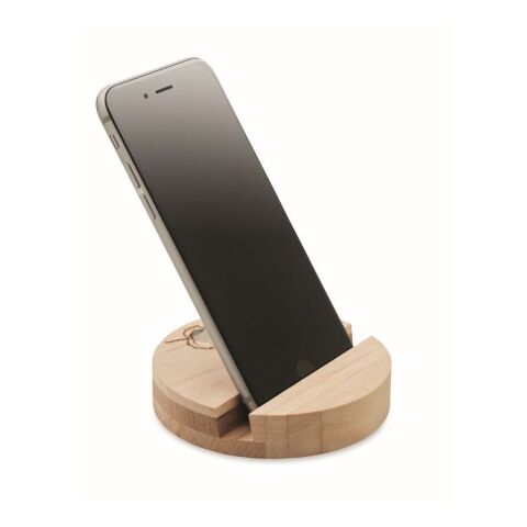 Birch Wood round phone stand wood | No Branding | not available | not available | not available