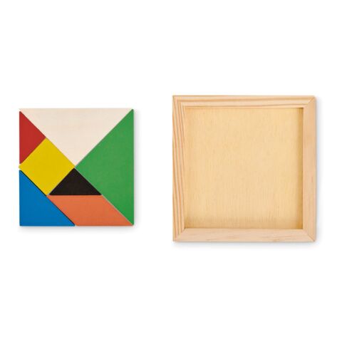 Tangram puzzle in wood wood | No Branding | not available | not available
