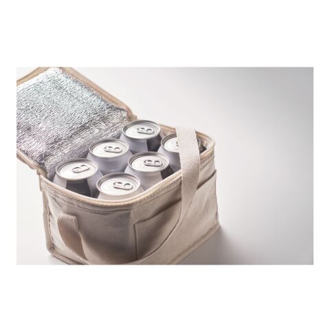 Cooler bag for 6 cans beige | No Branding | not available | not available | not available