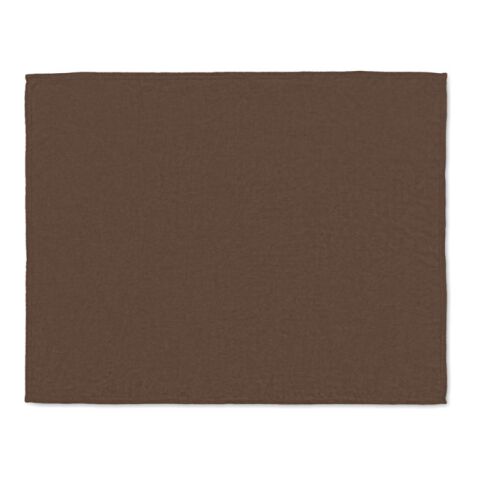 RPET fleece blanket 280 gr/m² Chocolate | No Branding | not available | not available | not available