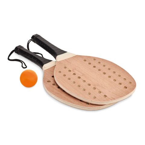 Rosewood beach tennis set wood | No Branding | not available | not available | not available
