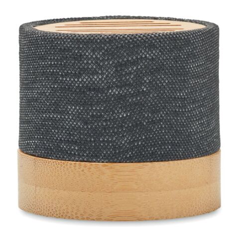 Bamboo RPET wireless speaker black | No Branding | not available | not available | not available