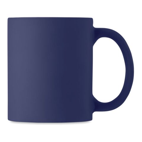 Matt coloured mug 300 ml navy blue | No Branding | not available | not available