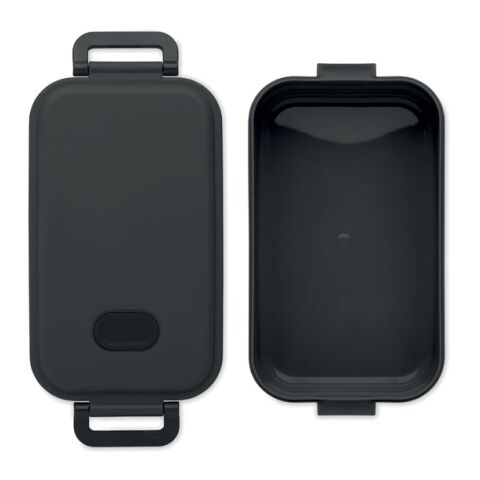 Recycled PP Lunch box 800 ml black | No Branding | not available | not available | not available