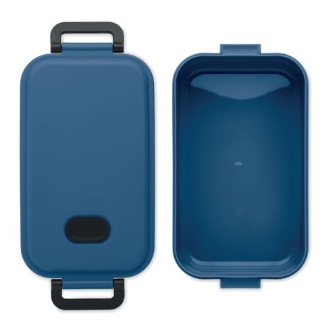 Recycled PP Lunch box 800 ml blue | No Branding | not available | not available | not available
