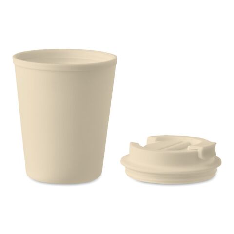 Recycled PP tumbler 300 ml beige | No Branding | not available | not available