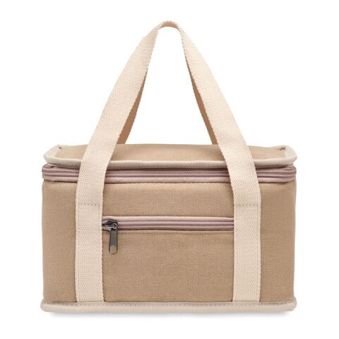 6 can cool bag canvas 320gr/m² beige | No Branding | not available | not available | not available