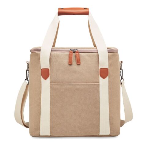 Large cooler bag canvas 450gr/m beige | No Branding | not available | not available | not available