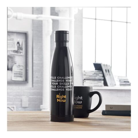 Thermometer bottle 500ml black | No Branding | not available | not available | not available