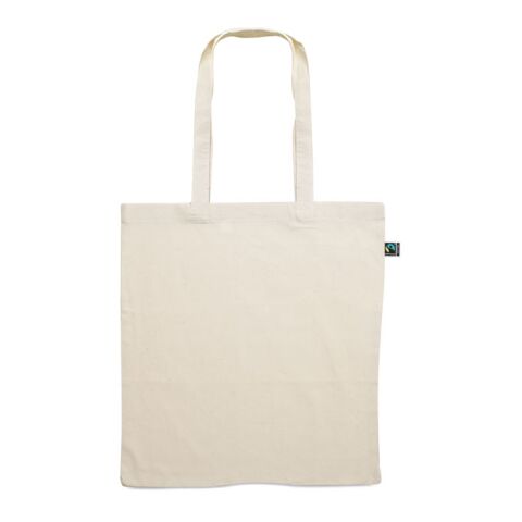 Fairtrade shopping bag, 180 gr/m² beige | No Branding | not available | not available | not available