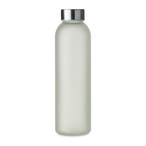 Sublimation glass bottle 500ml transparent/white | No Branding | not available | not available | not available