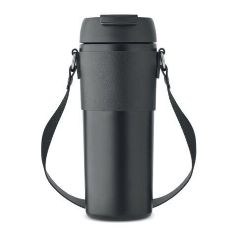 Double wall tumbler 700 ml black | No Branding | not available | not available | not available