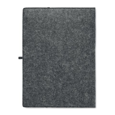 A4 conference folder in RPET grey | No Branding | not available | not available | not available
