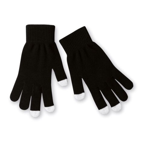 Tactile gloves for smartphones black | No Branding | not available | not available | not available