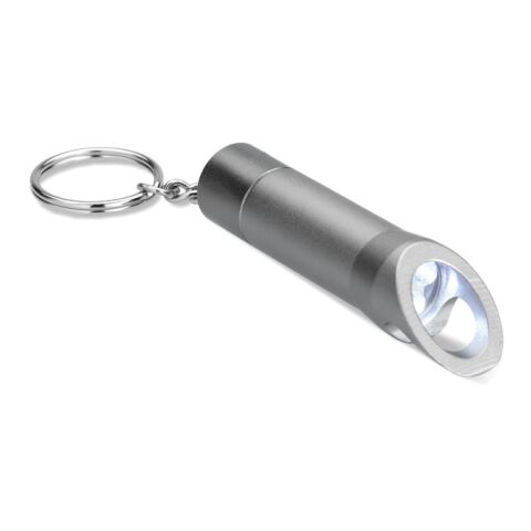 Metal torch key ring grey | No Branding | not available | not available