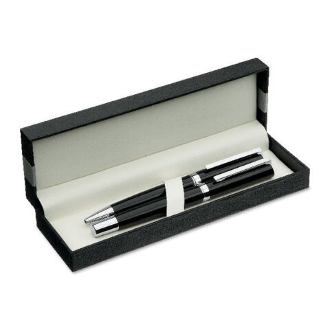 Pen and roller in paper box black | No Branding | not available | not available | not available