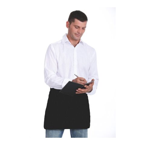 Waiter&#039;s apron short 195 gr/m2 black | No Branding | not available | not available | not available